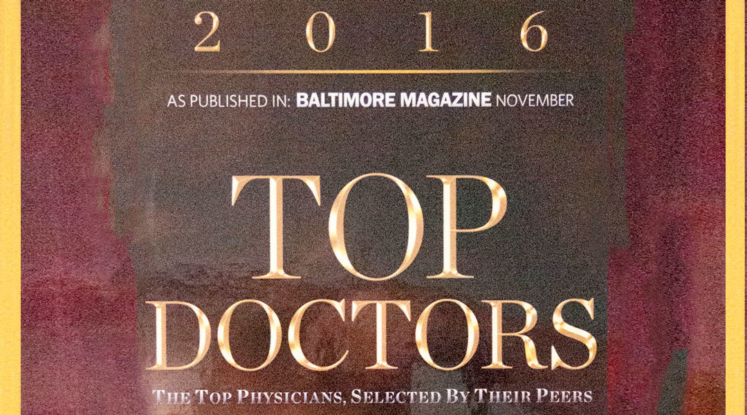 Dr. Lynch Named A Top Doctor 2016